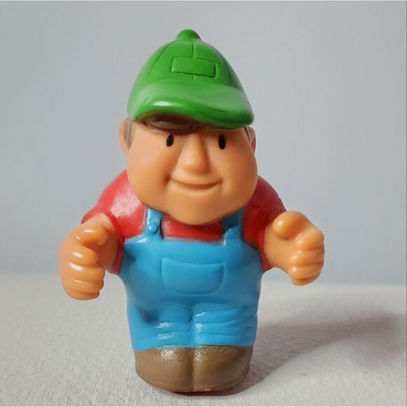 Ertl John Deere Replacement Farm Farmer Figure Agricultural Fun On Farm Toy 3" - Picture 1 of 5